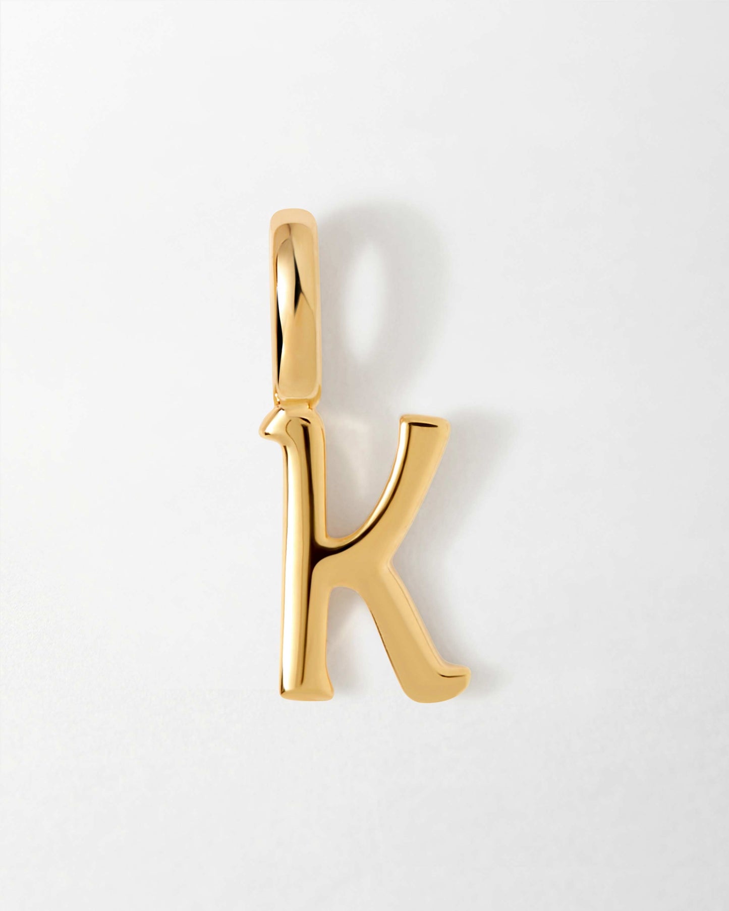 Selected Initial Pendant (Solid Gold)