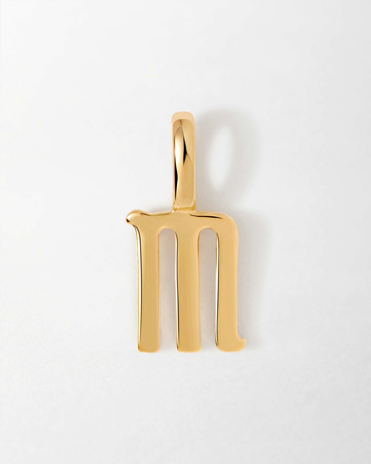 Selected Initial Pendant (Solid Gold)