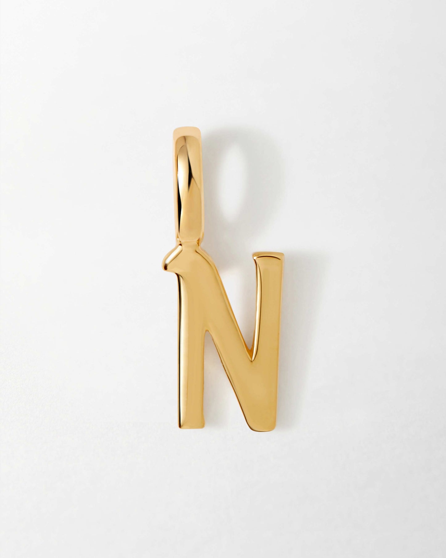 Selected Initial Pendant (Solid Gold)