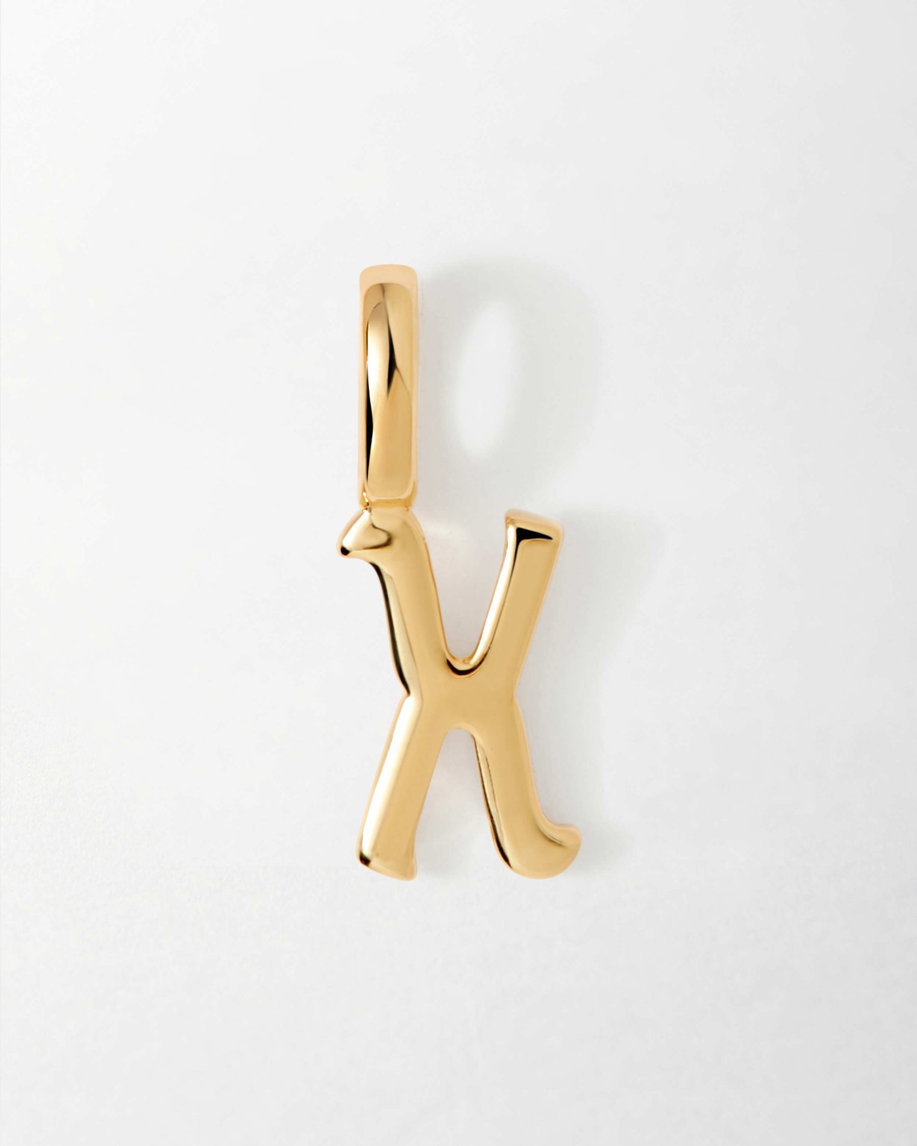 19+ Solid Gold Letter Pendant