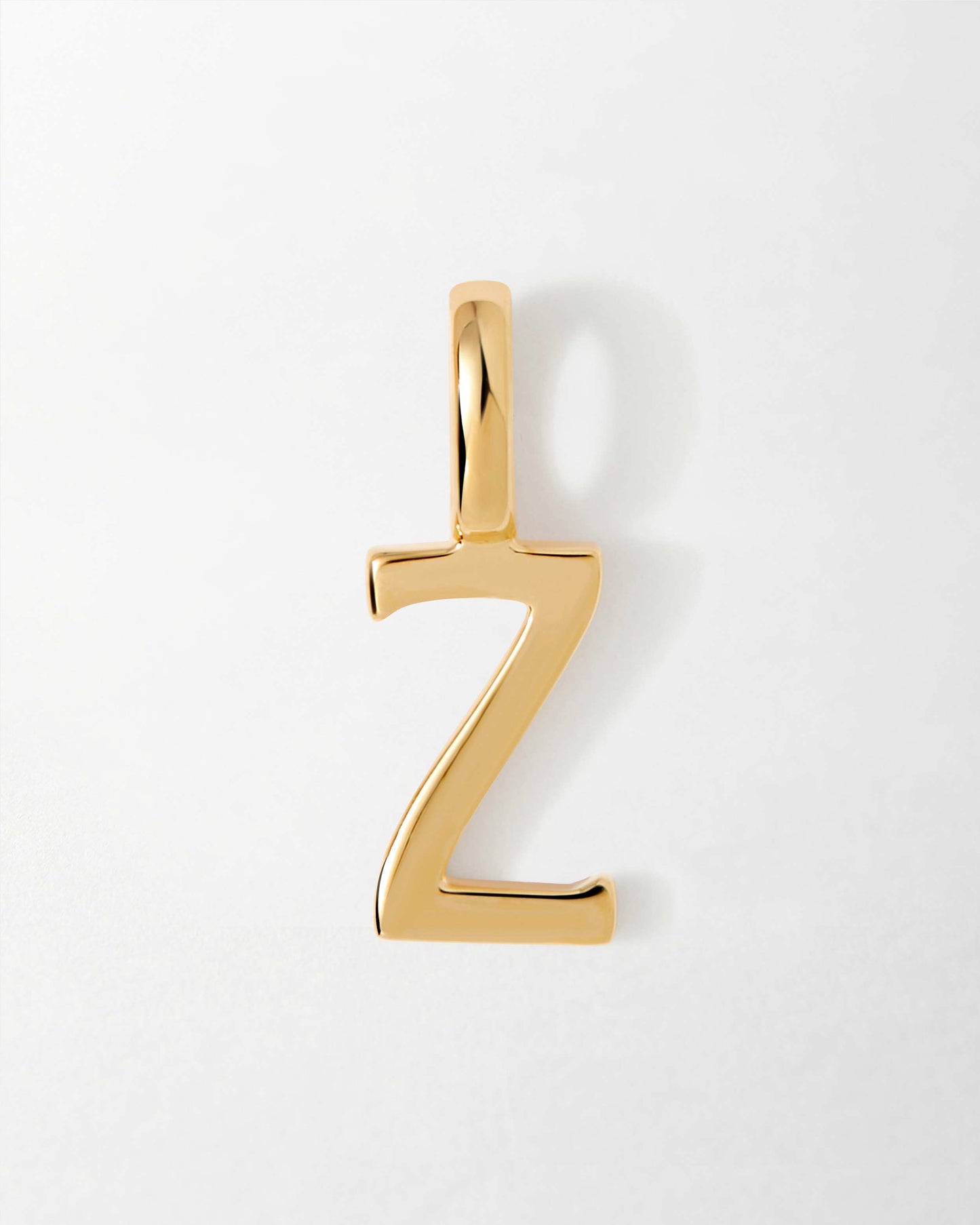 Selected Initial Pendant (Solid Gold)