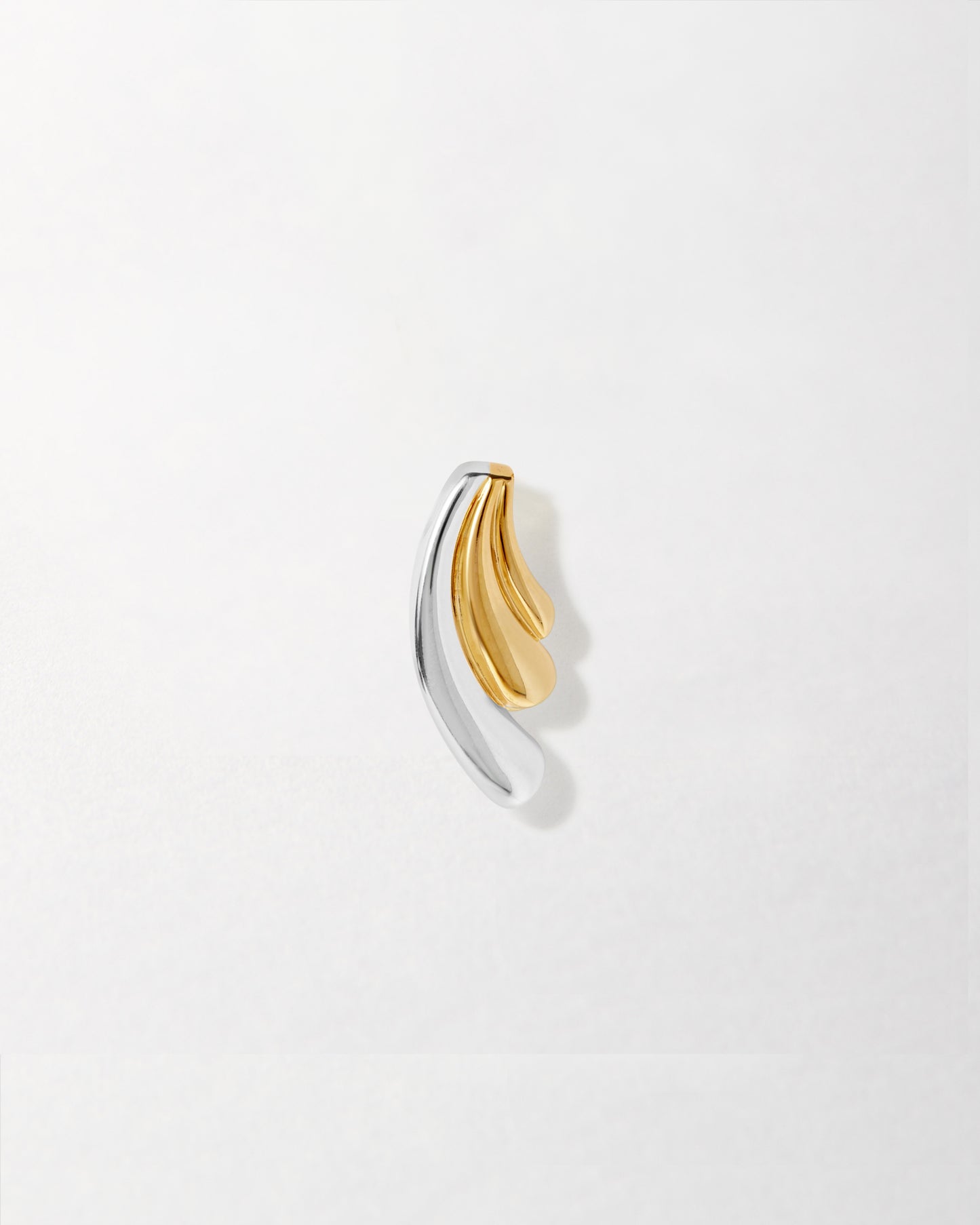 Ripple Mixed Metal Pendant