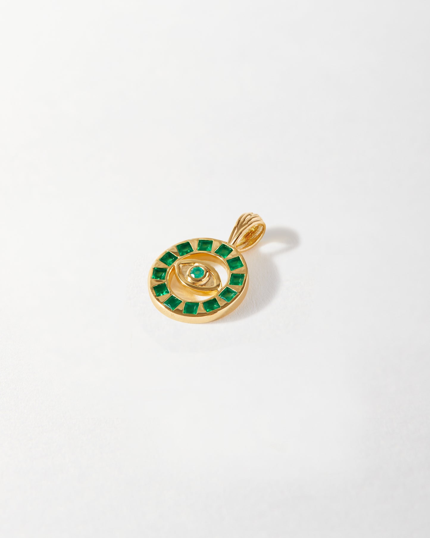 Evil Eye Round Pendant