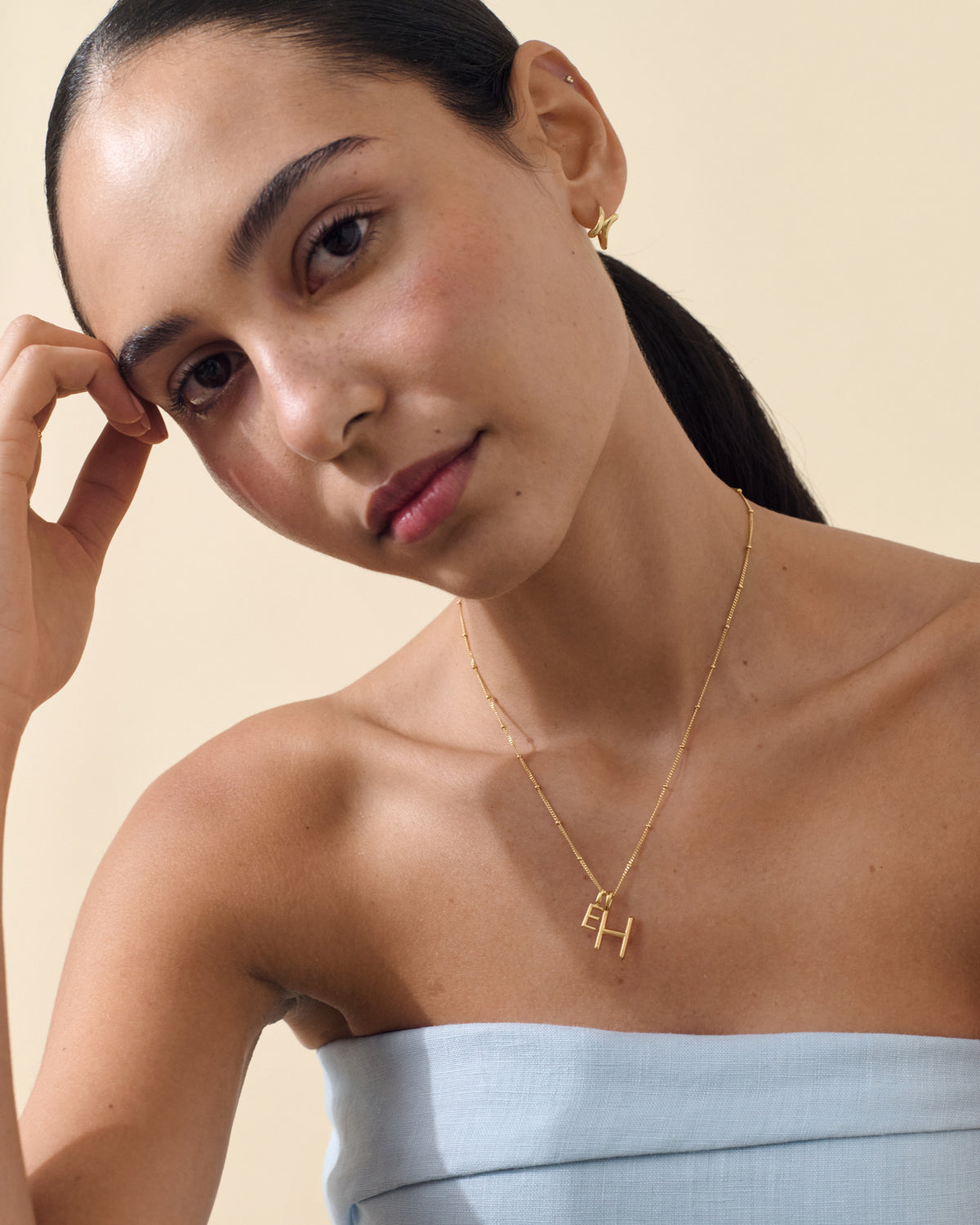 Family Initial Necklace