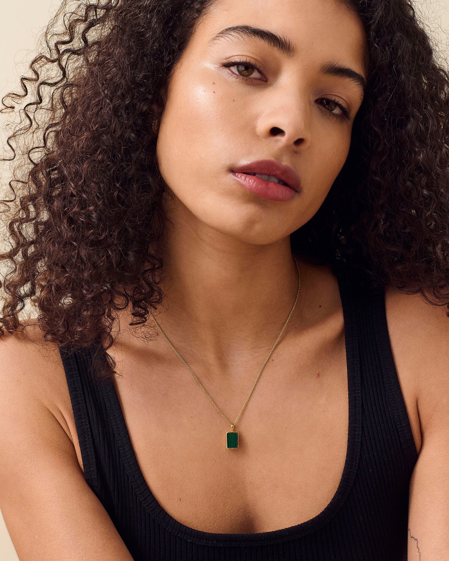 Malachite Gemstone Necklace