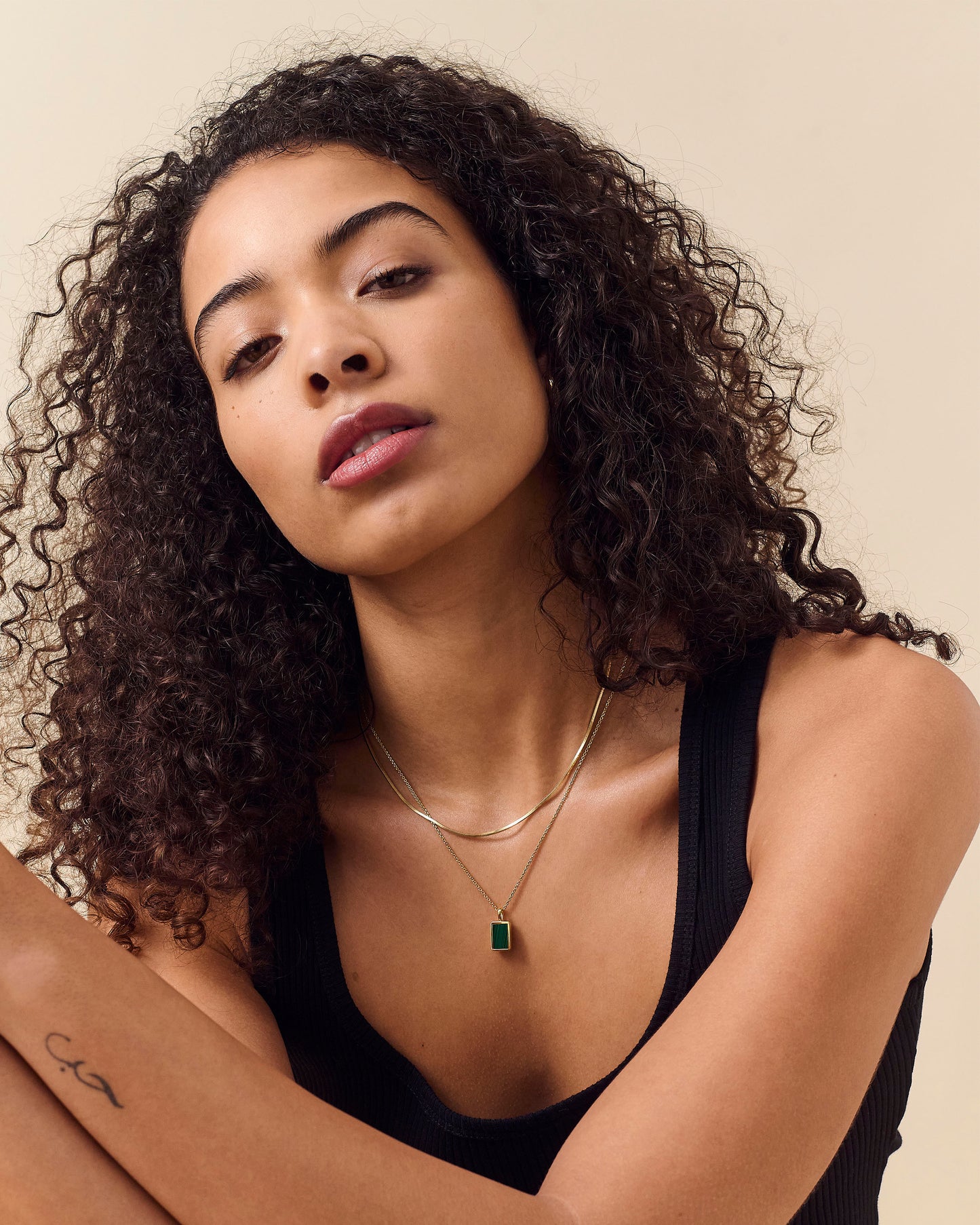 Malachite Gemstone Necklace