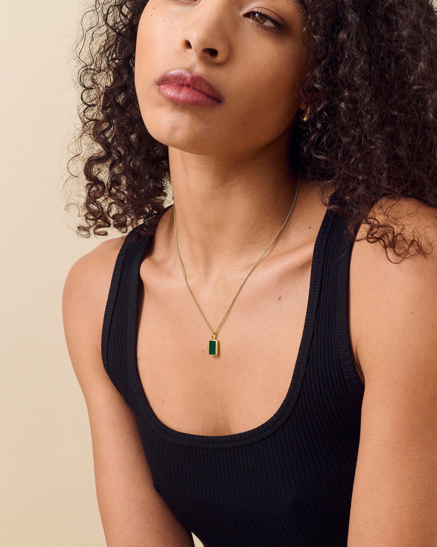 Malachite Gemstone Necklace