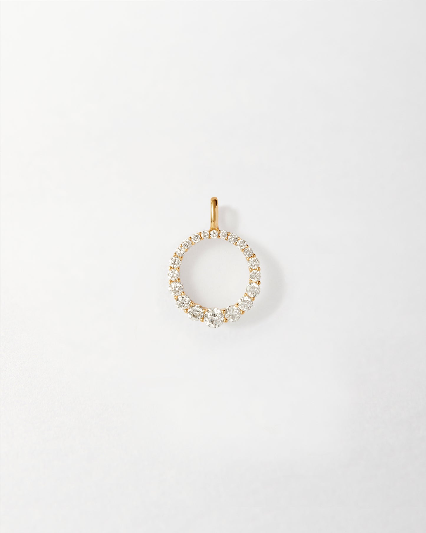 Diamond Halo Pendant