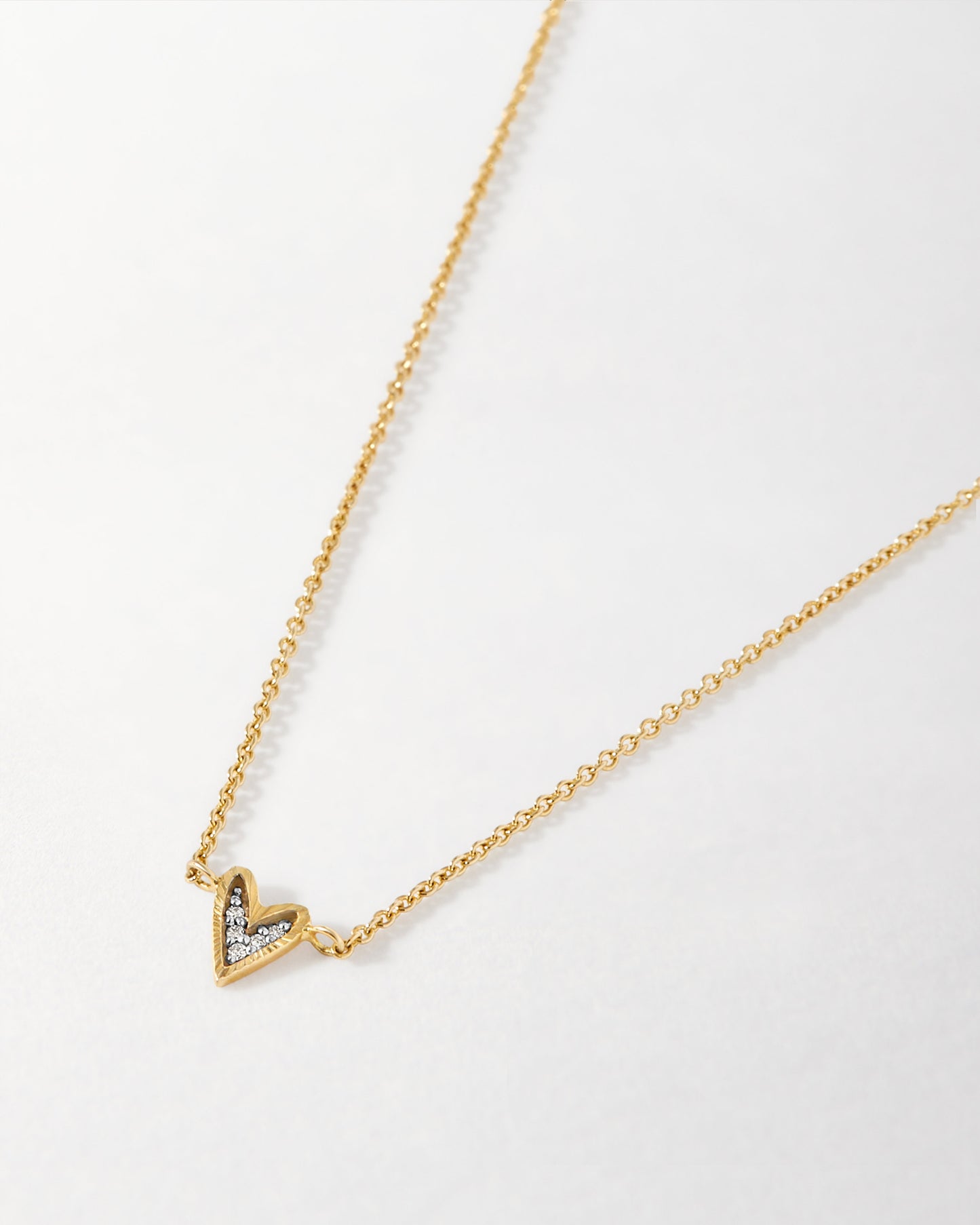 Heart Diamond Necklace