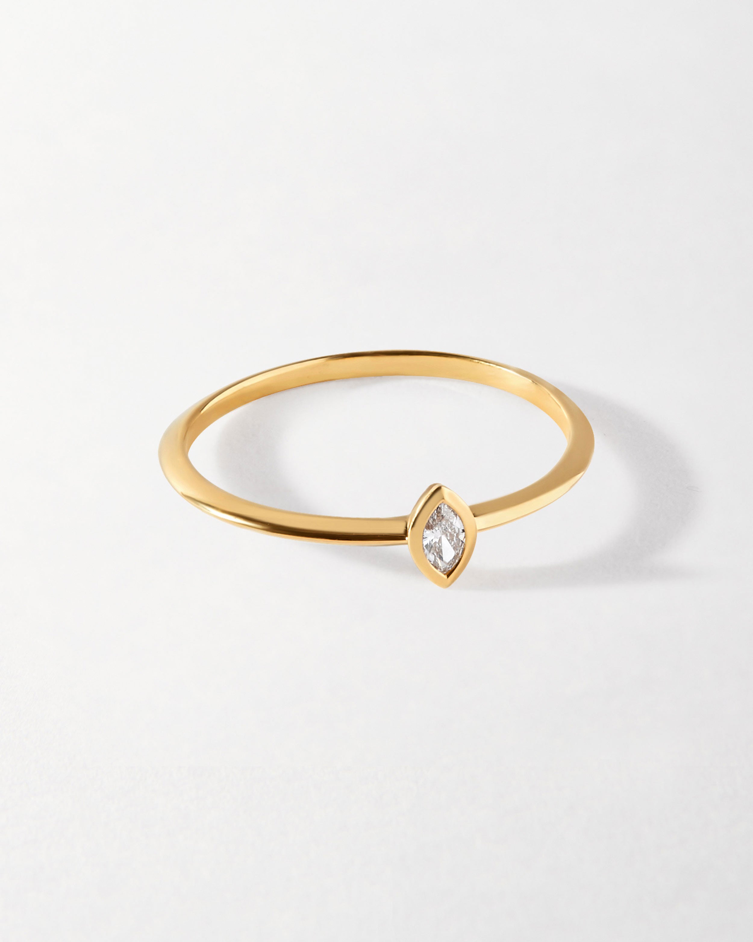 Multi Diamond Ring | 14ct Solid Yellow Gold – EDGE of EMBER