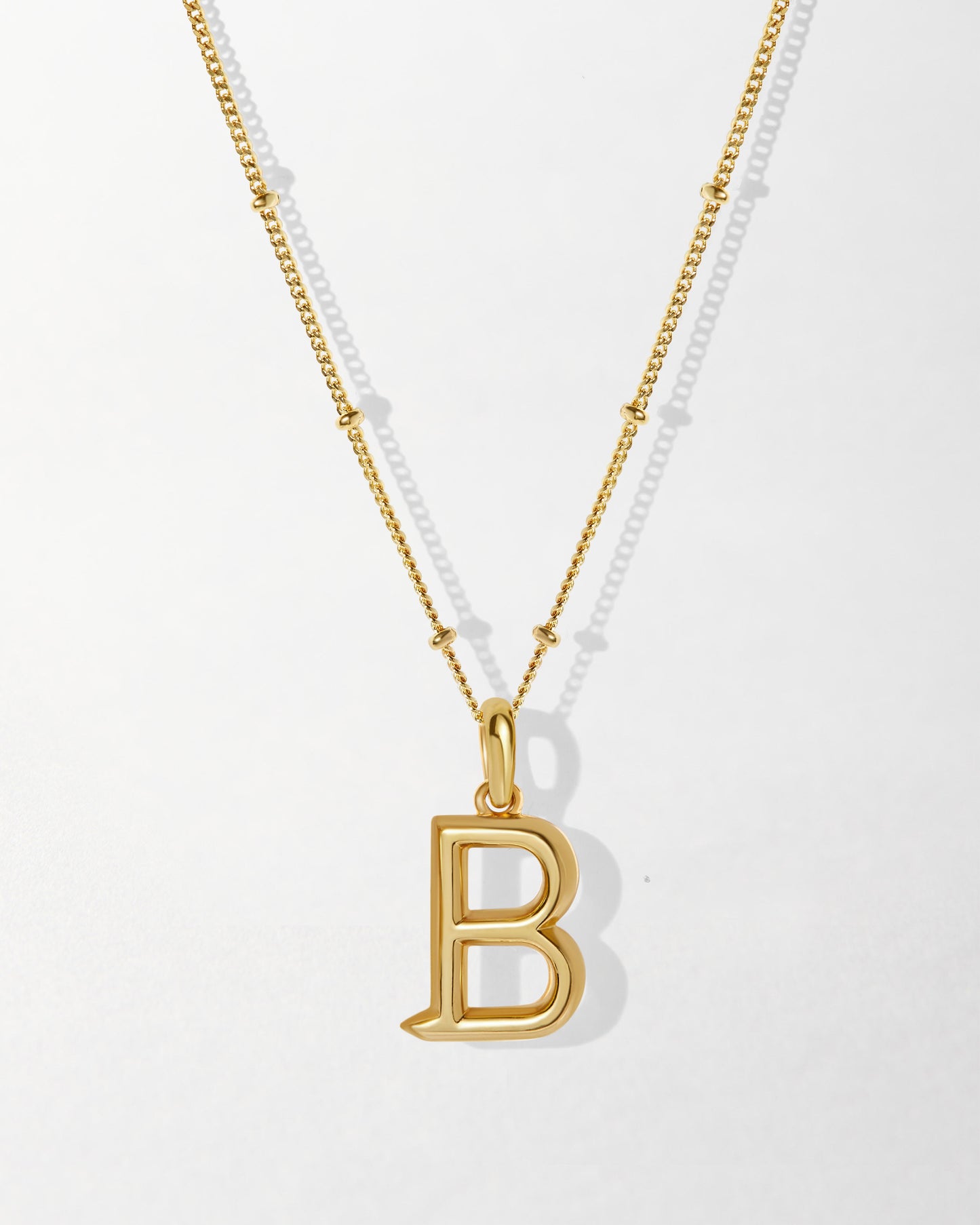 Initial Necklace - Gold
