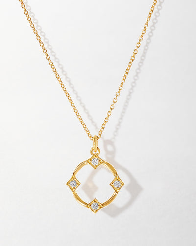 EDGE OF EMBER Twist 18ct yellow gold-plated sterling-silver chain necklace  - ShopStyle
