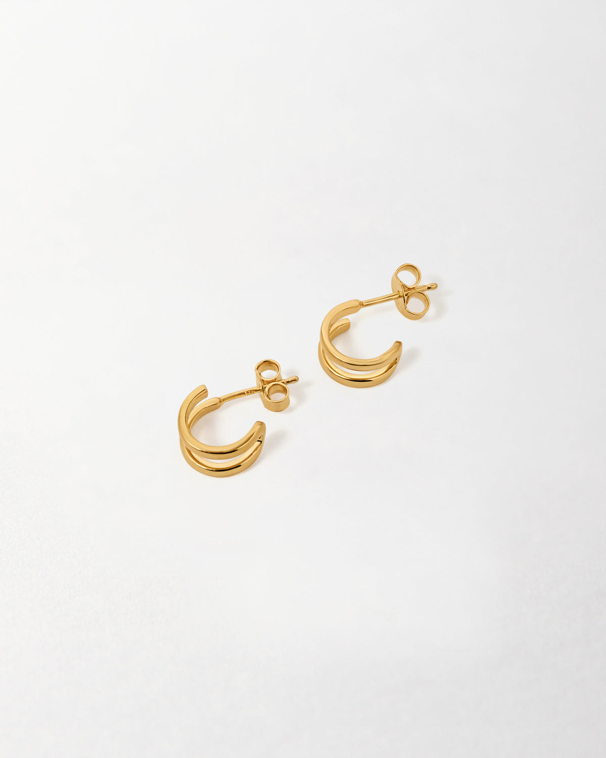 Lily Pebbles Double Illusion Hoop Earrings