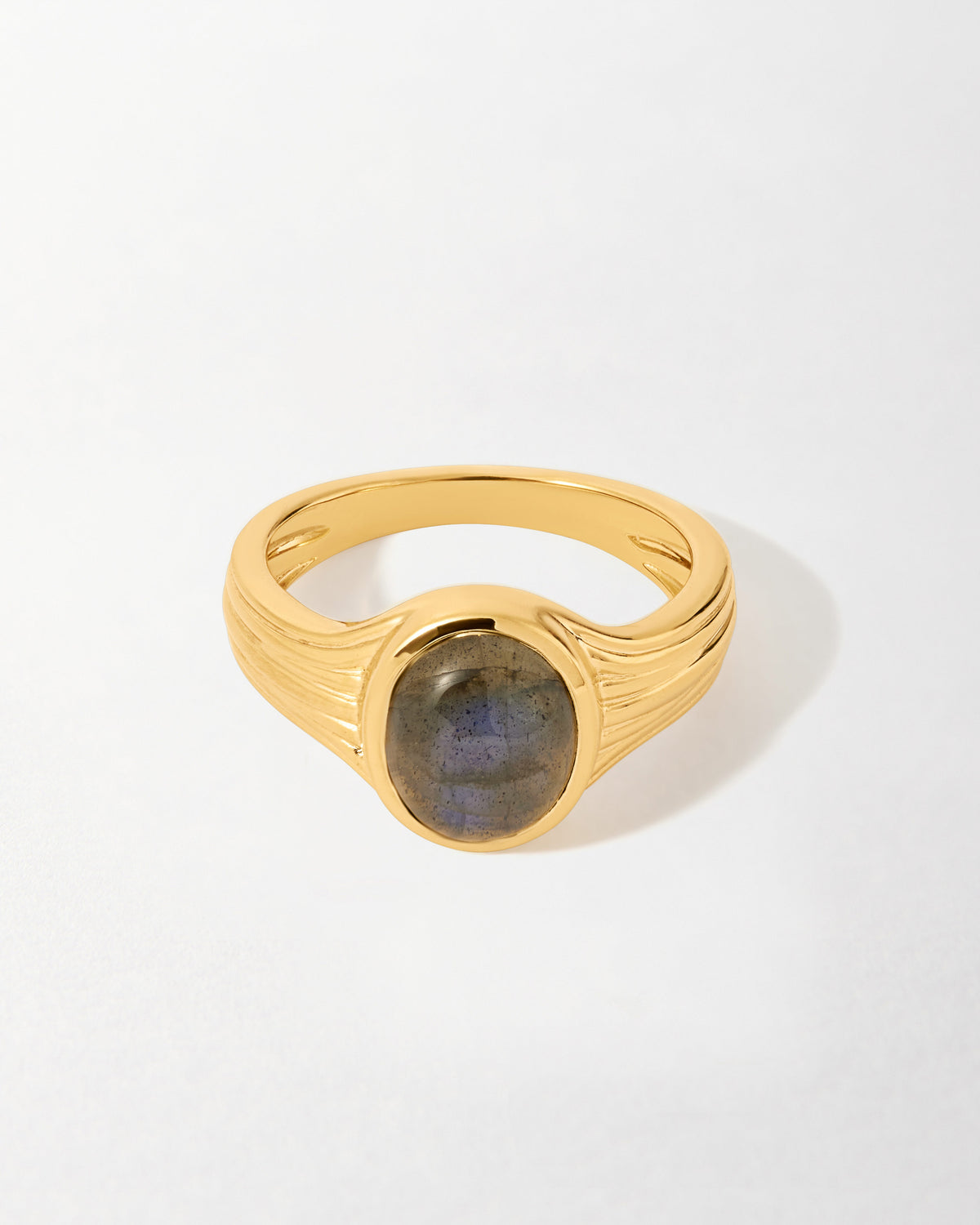 Lily Pebbles Labradorite Oval Ring