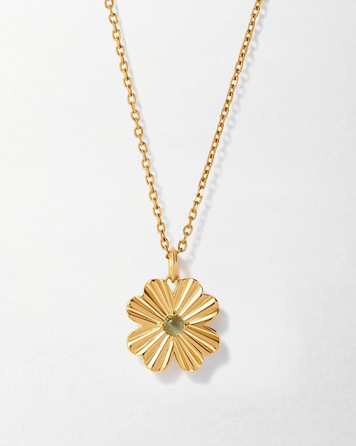 Lily Pebbles Lucky Clover Necklace