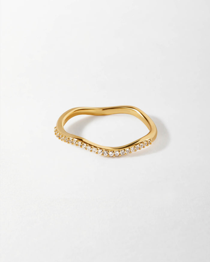 Natali Topaz Line Ring