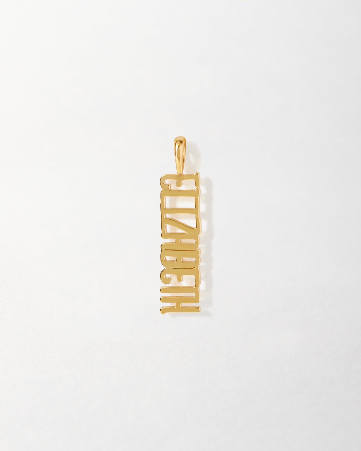 Personalised Name Tag Pendant