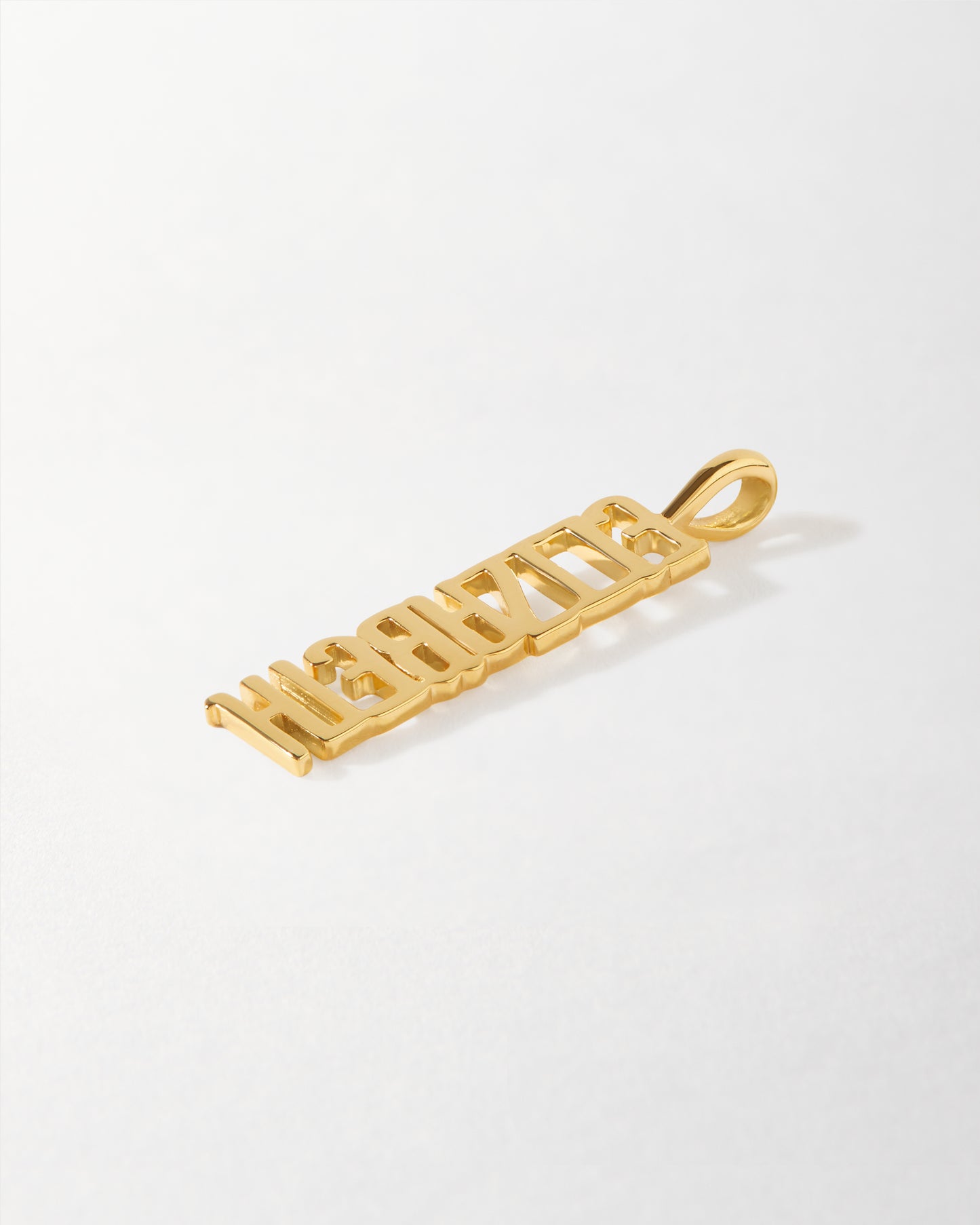 Personalised Name Tag Pendant