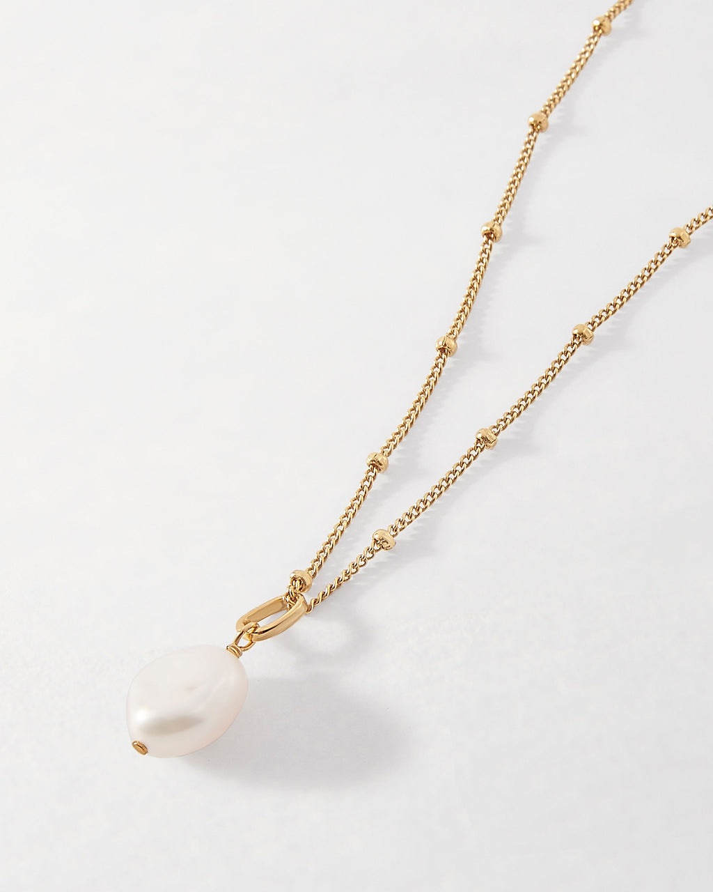 Marine Pearl Necklace – EDGE of EMBER