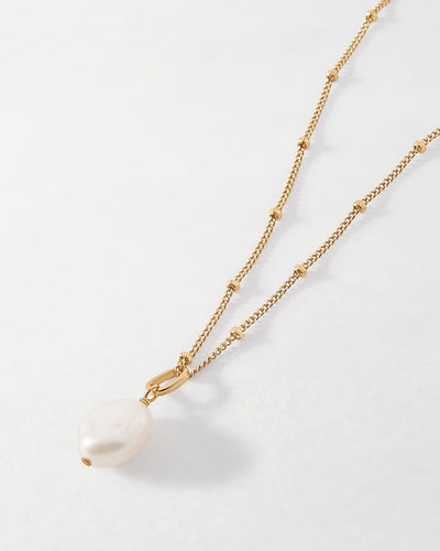 Marine Pearl Necklace