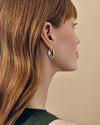 Mariner Mixed Metal Hoop Earrings