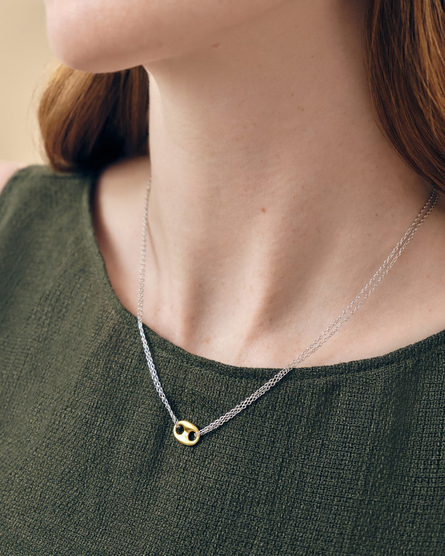 Mariner Mixed Metal Necklace