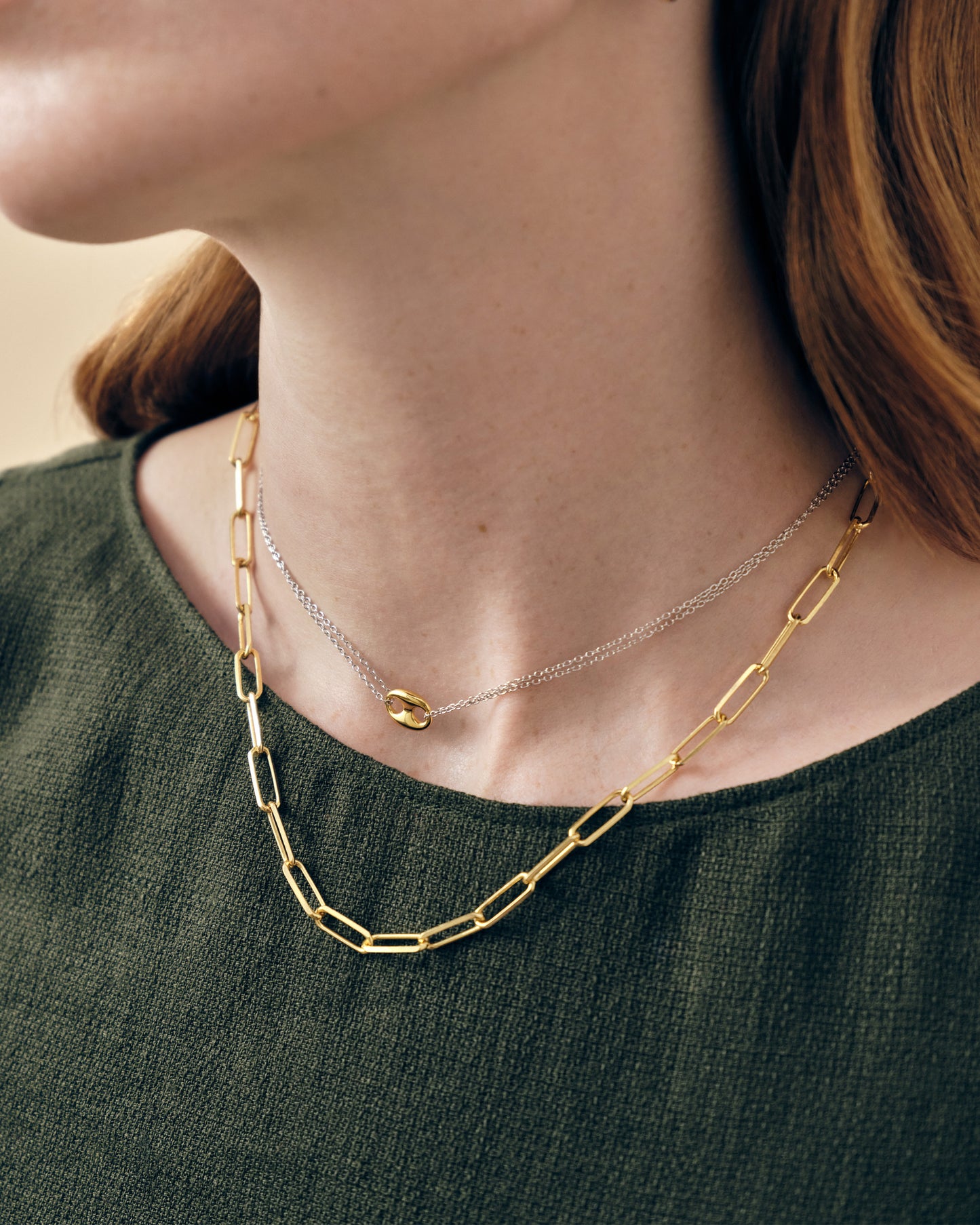 Mariner Mixed Metal Necklace