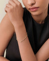 Marquise Solitaire Tennis Diamond Bracelet