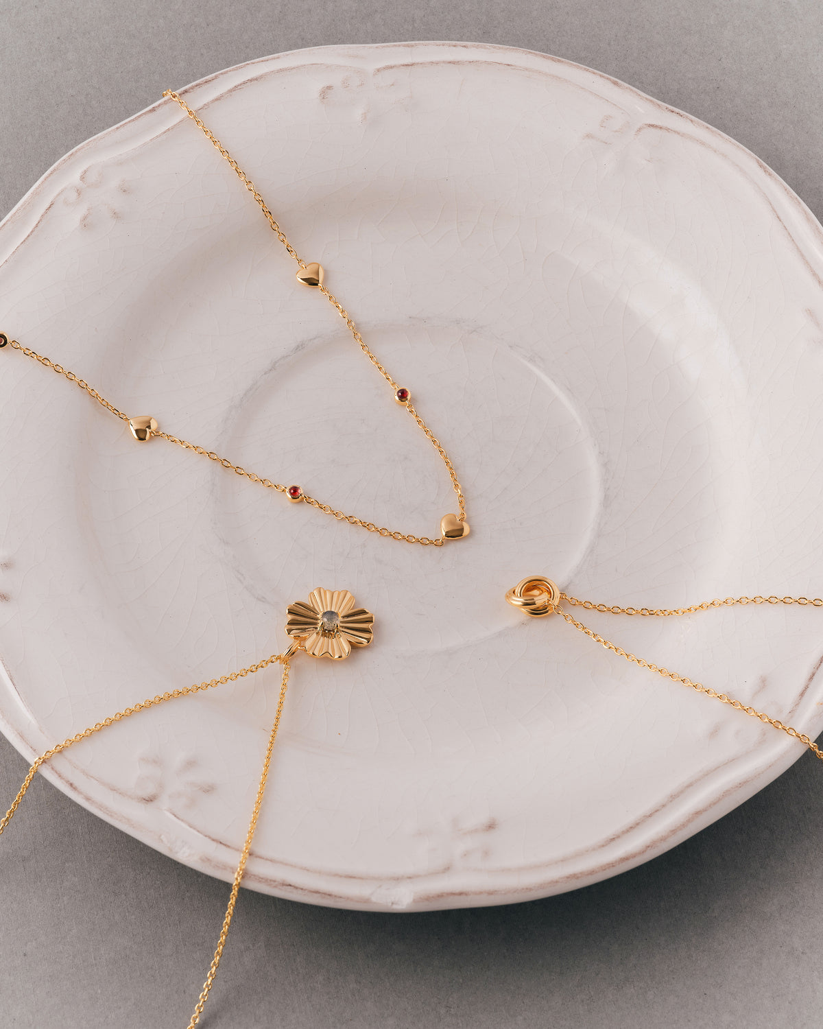 Lily Pebbles Friendship Link Necklace