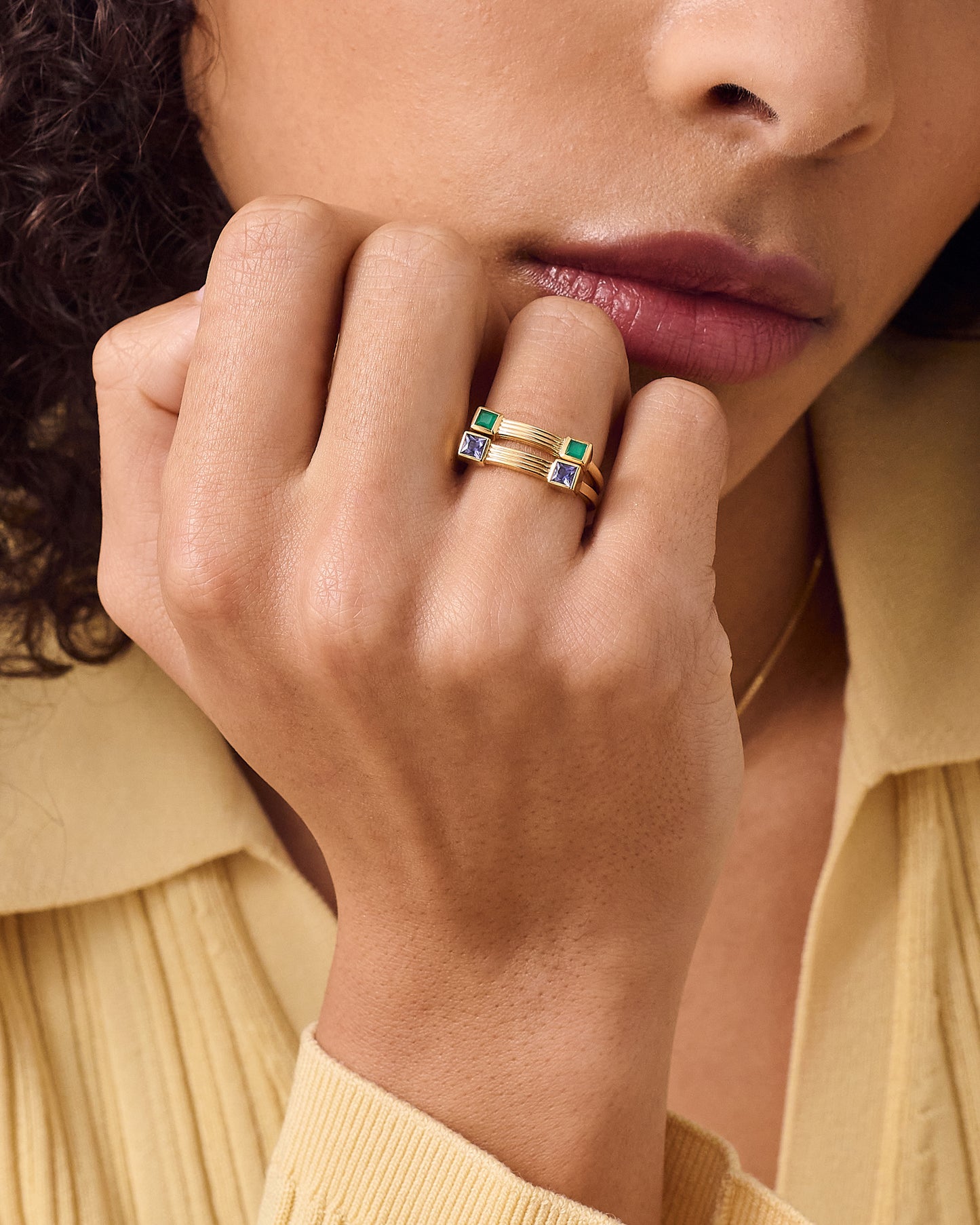 Balance Green Ring