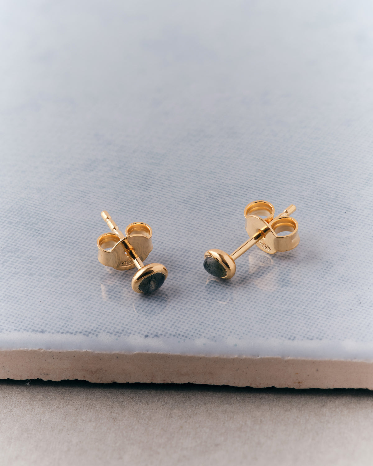 Lily Pebbles Labradorite Stud Earrings