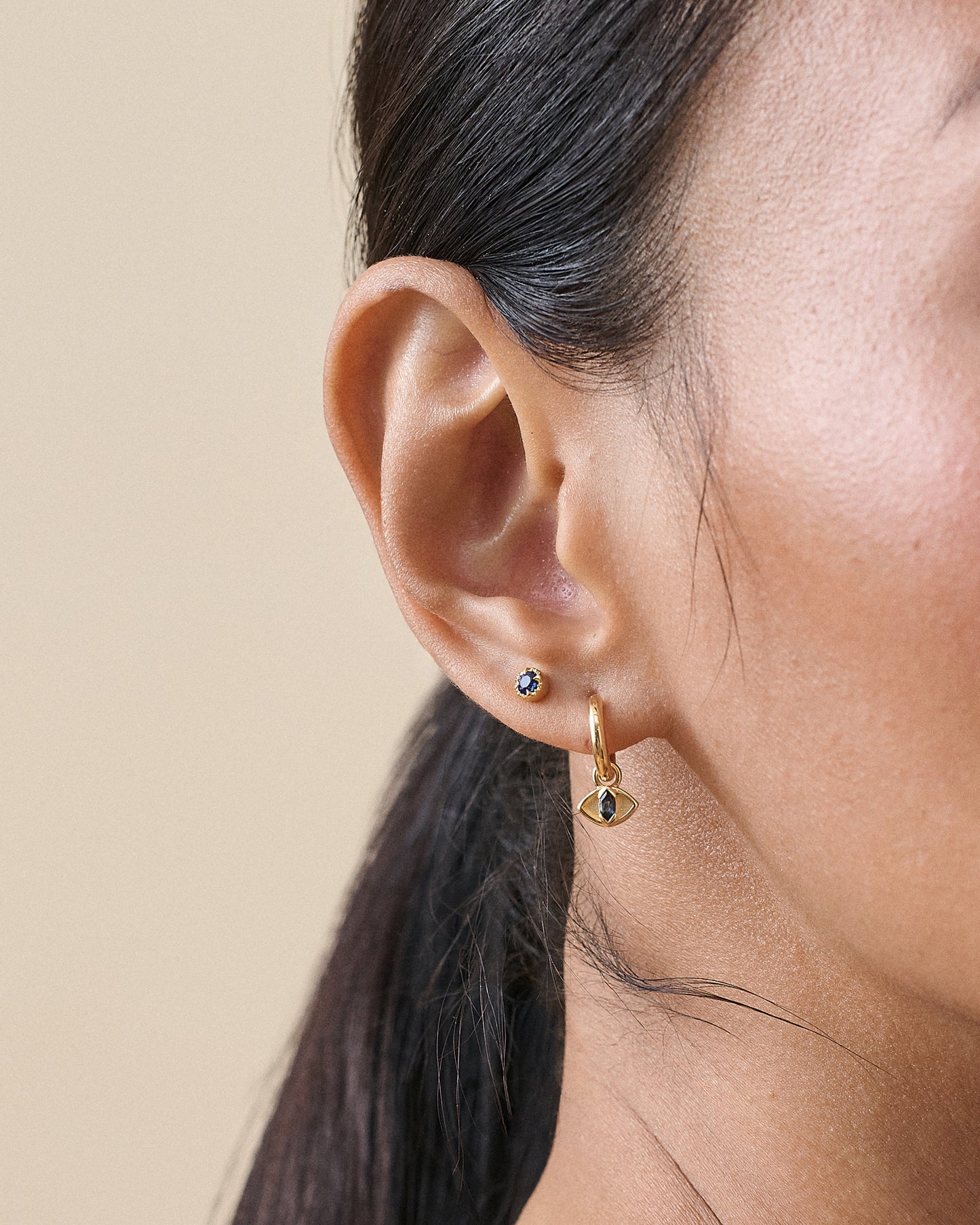 Blue Sapphire September Birthstone Studs
