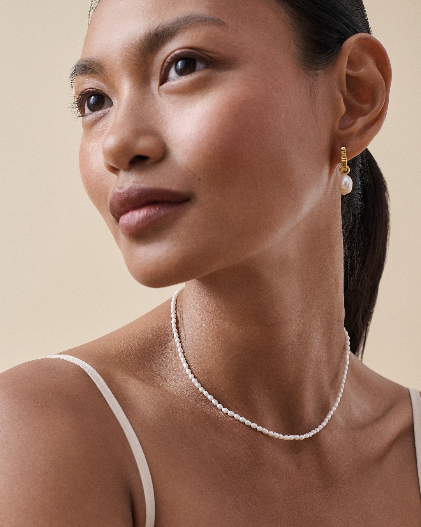 Dainty Pearl Necklace