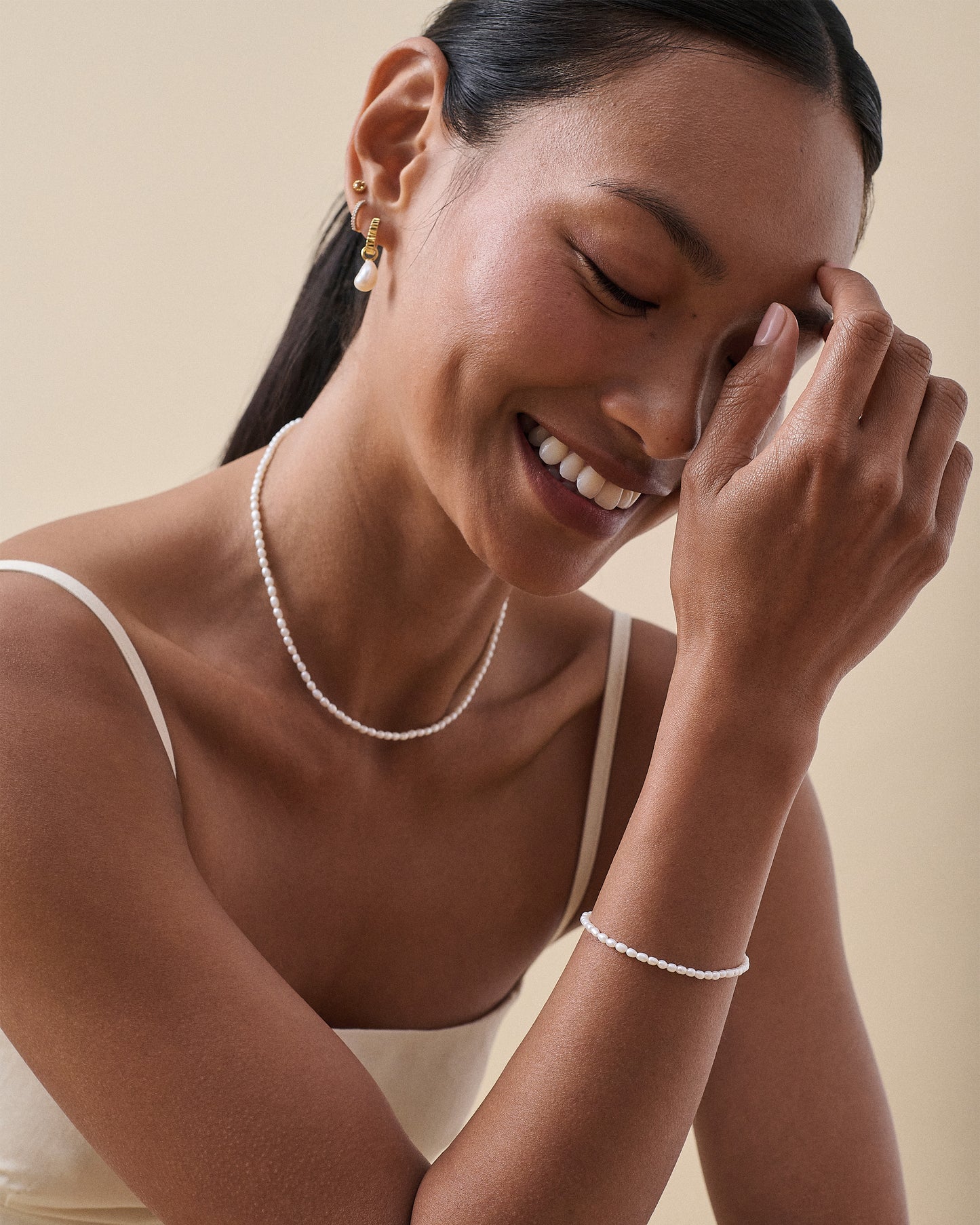 Dainty Pearl Necklace