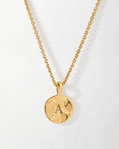 Mini Coin Necklace - Gold