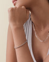 Mini Rolo Bracelet - Silver