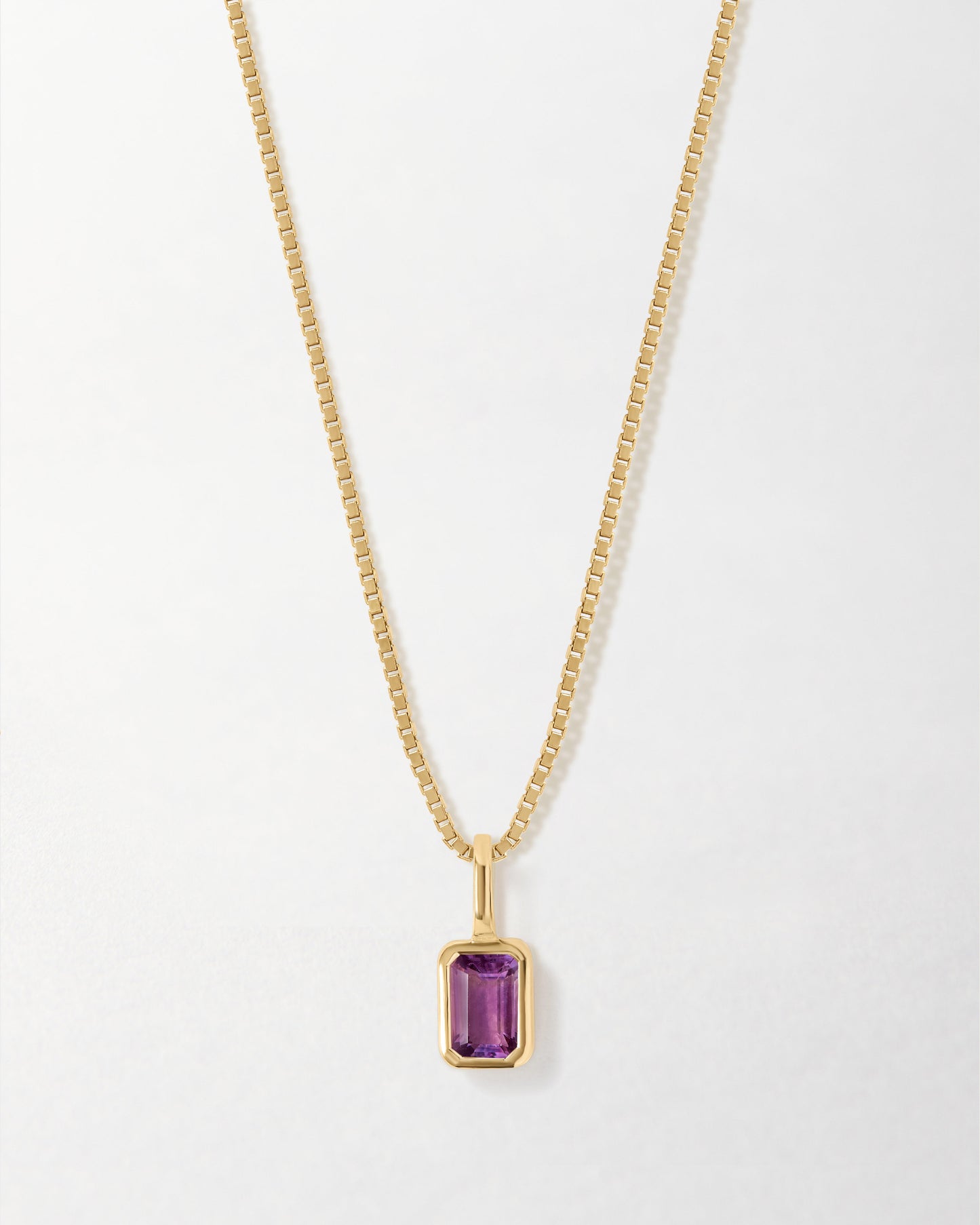 Mini Deco Birthstone Necklace