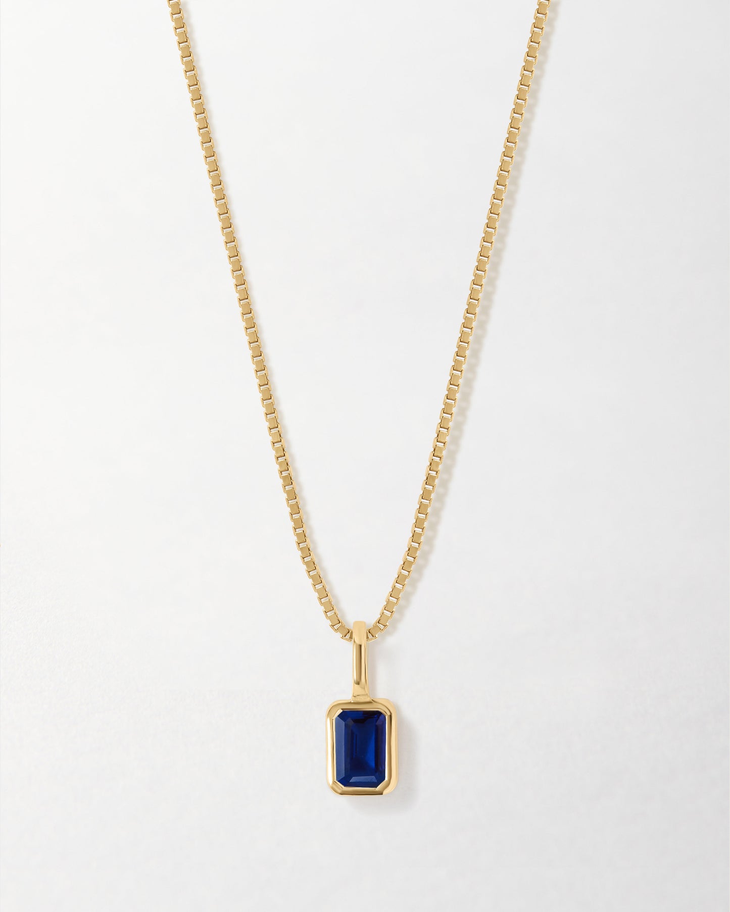 Mini Deco Birthstone Necklace