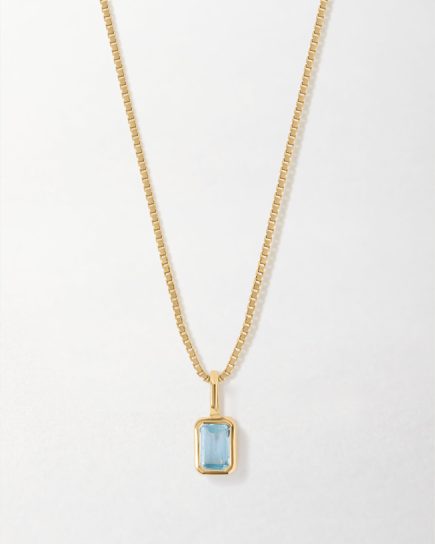 Mini Deco Birthstone Necklace