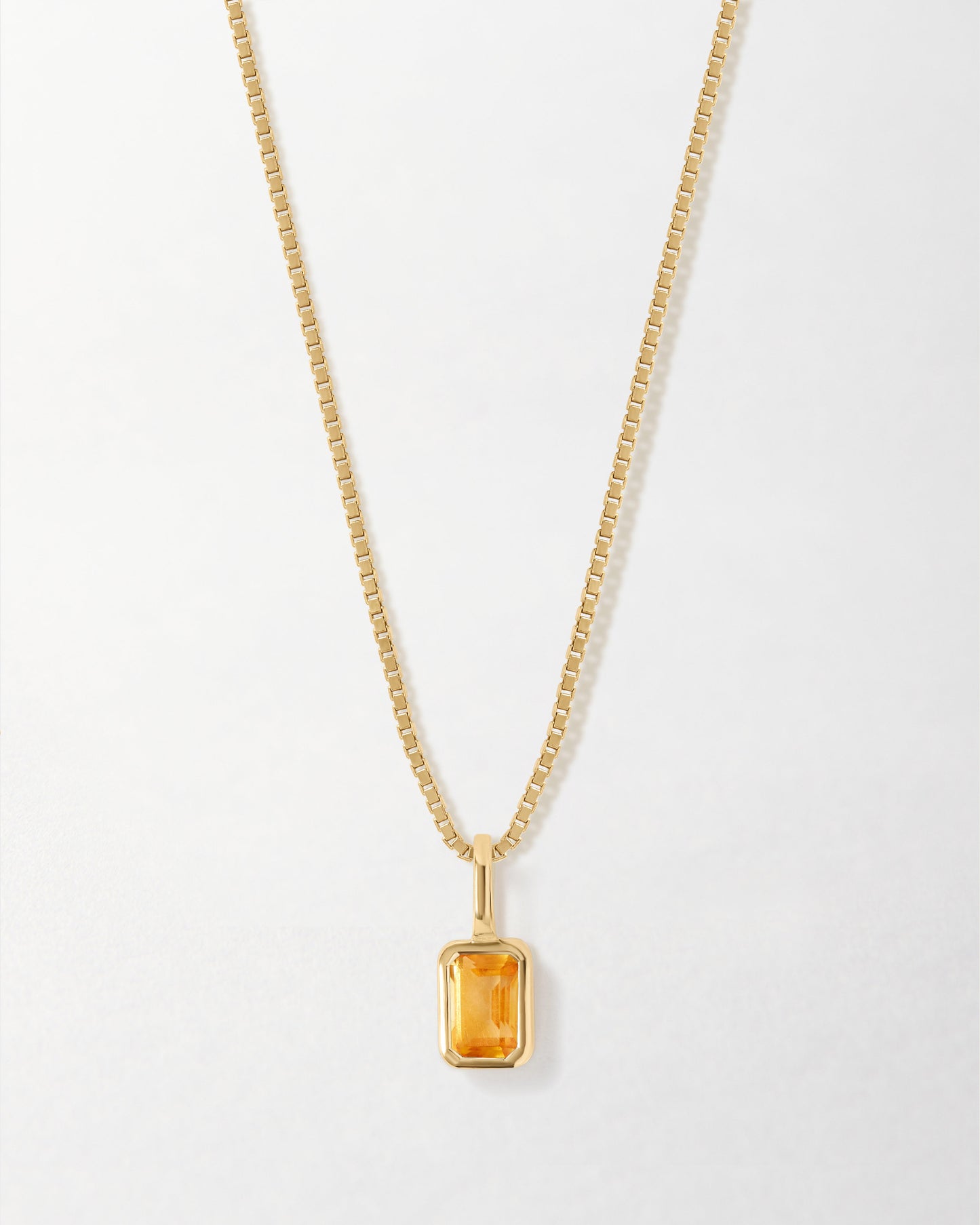 Mini Deco Birthstone Necklace