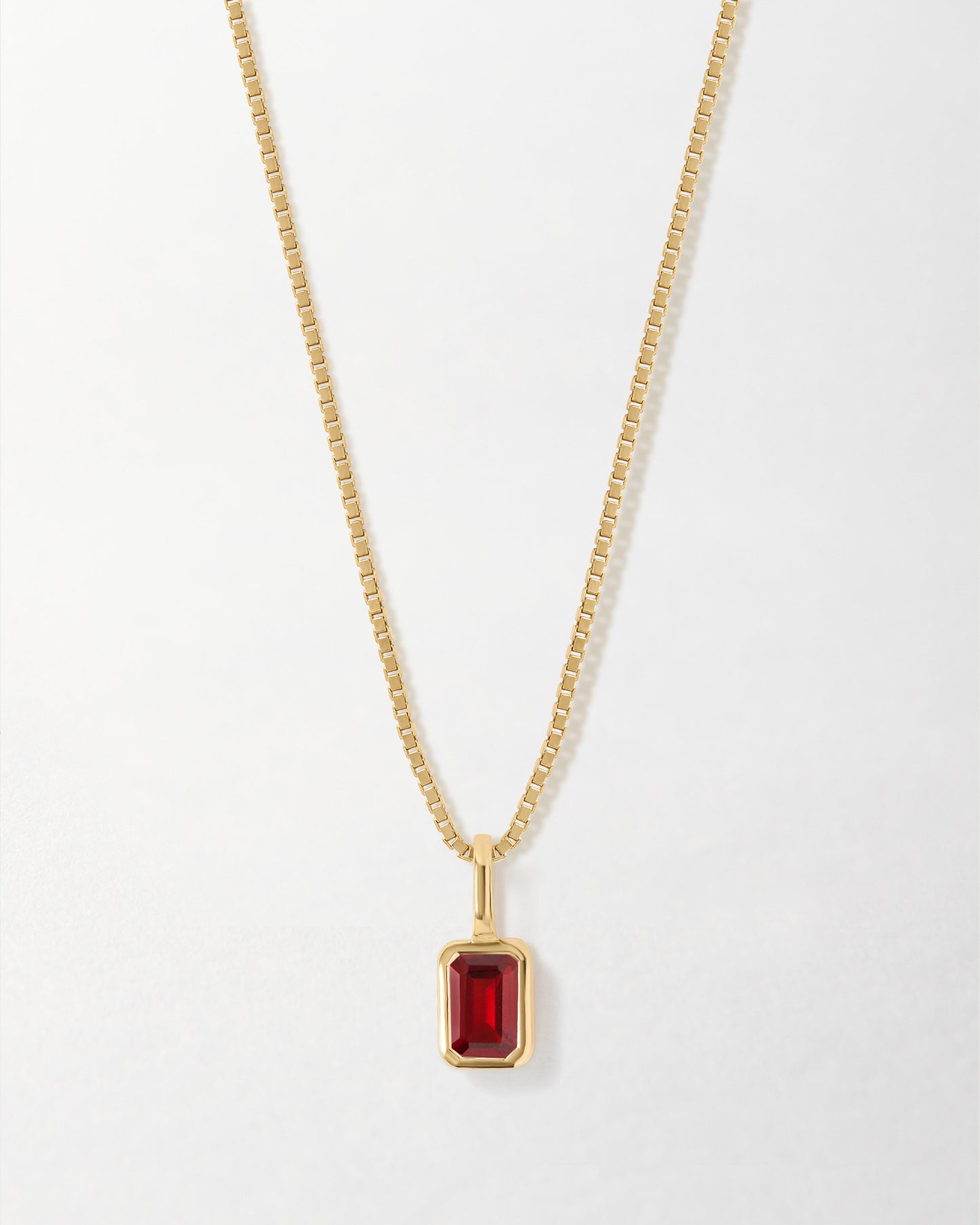 Mini Deco Birthstone Necklace