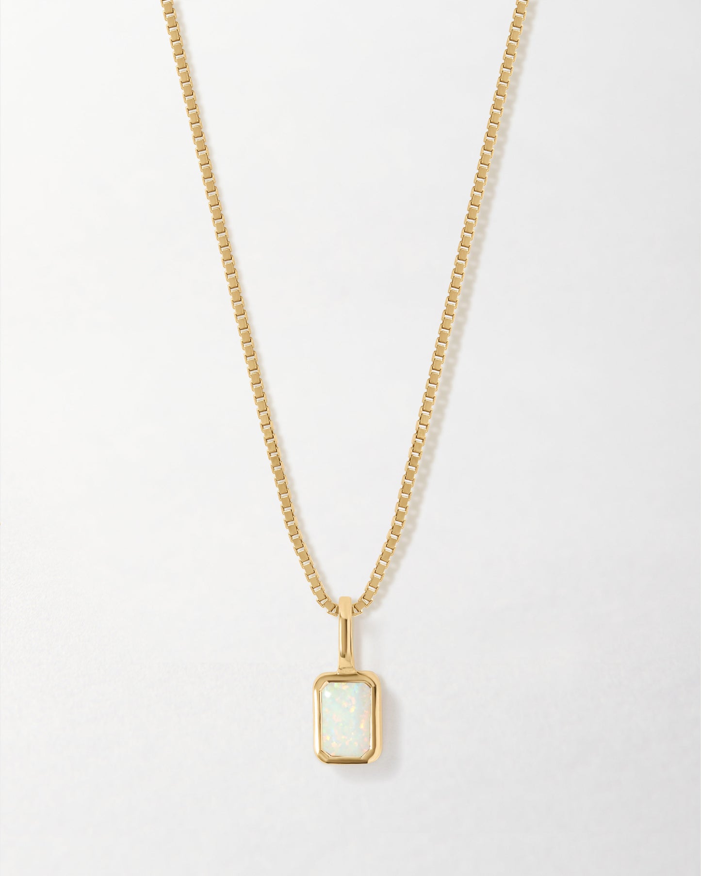 Mini Deco Birthstone Necklace