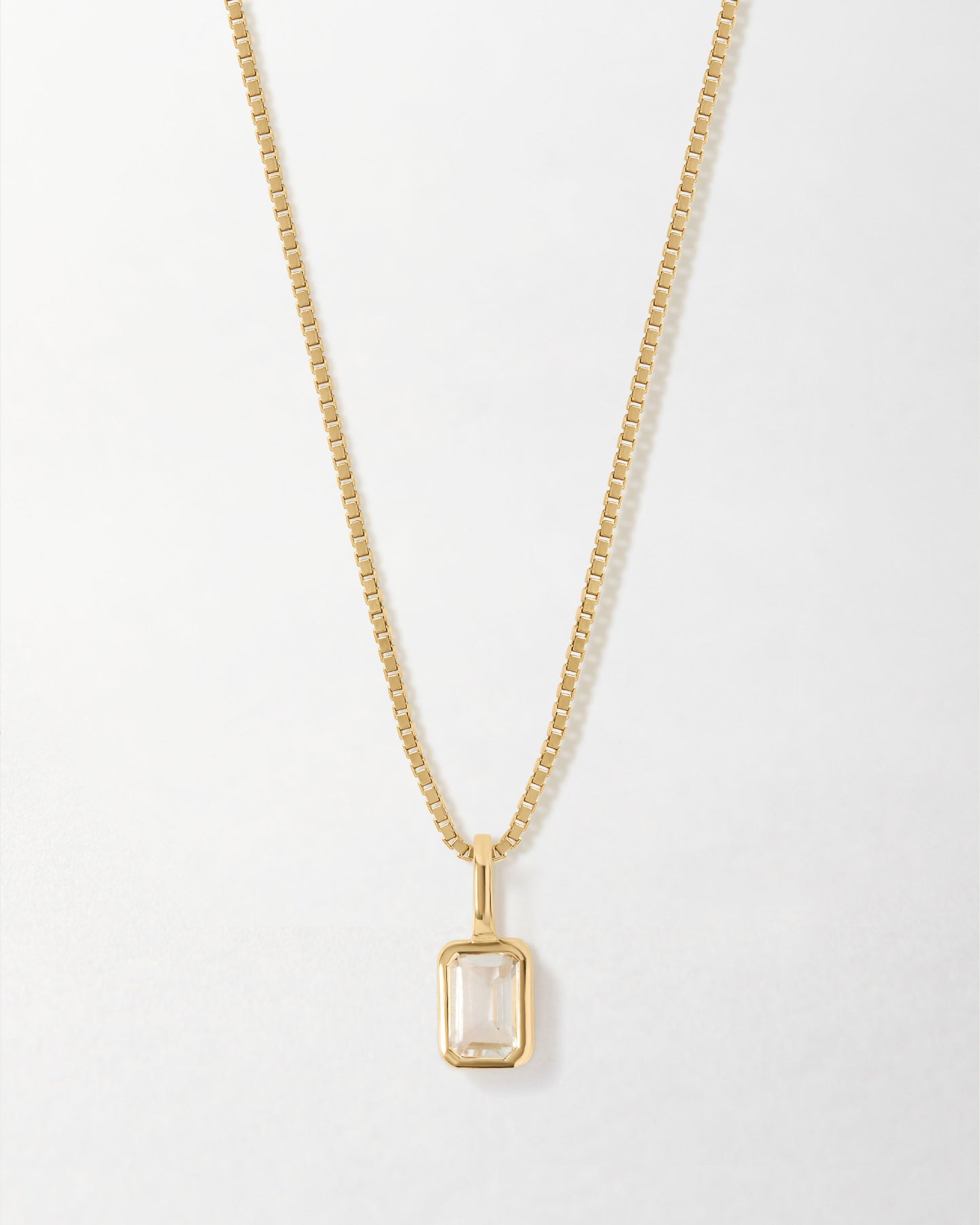 Mini Deco Birthstone Necklace