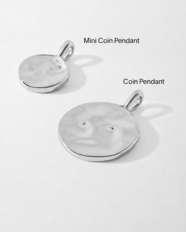 Mini Coin Necklace - Silver