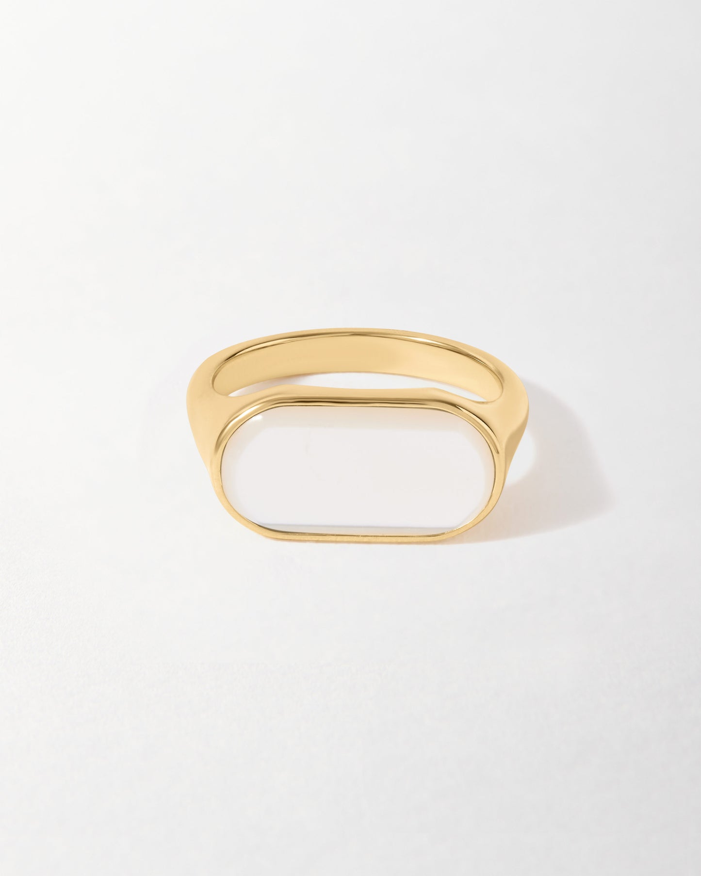 Charlotte Collins Mother of Pearl Cocktail Ring