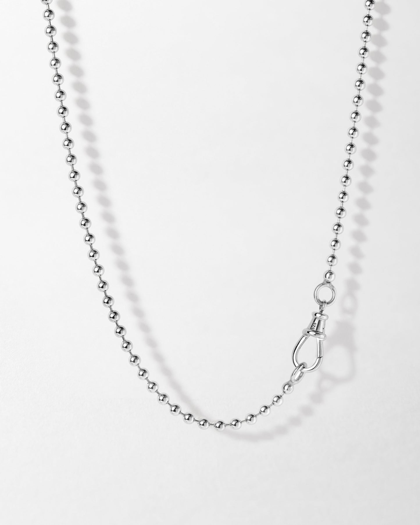 Globe Chain Necklace - Silver