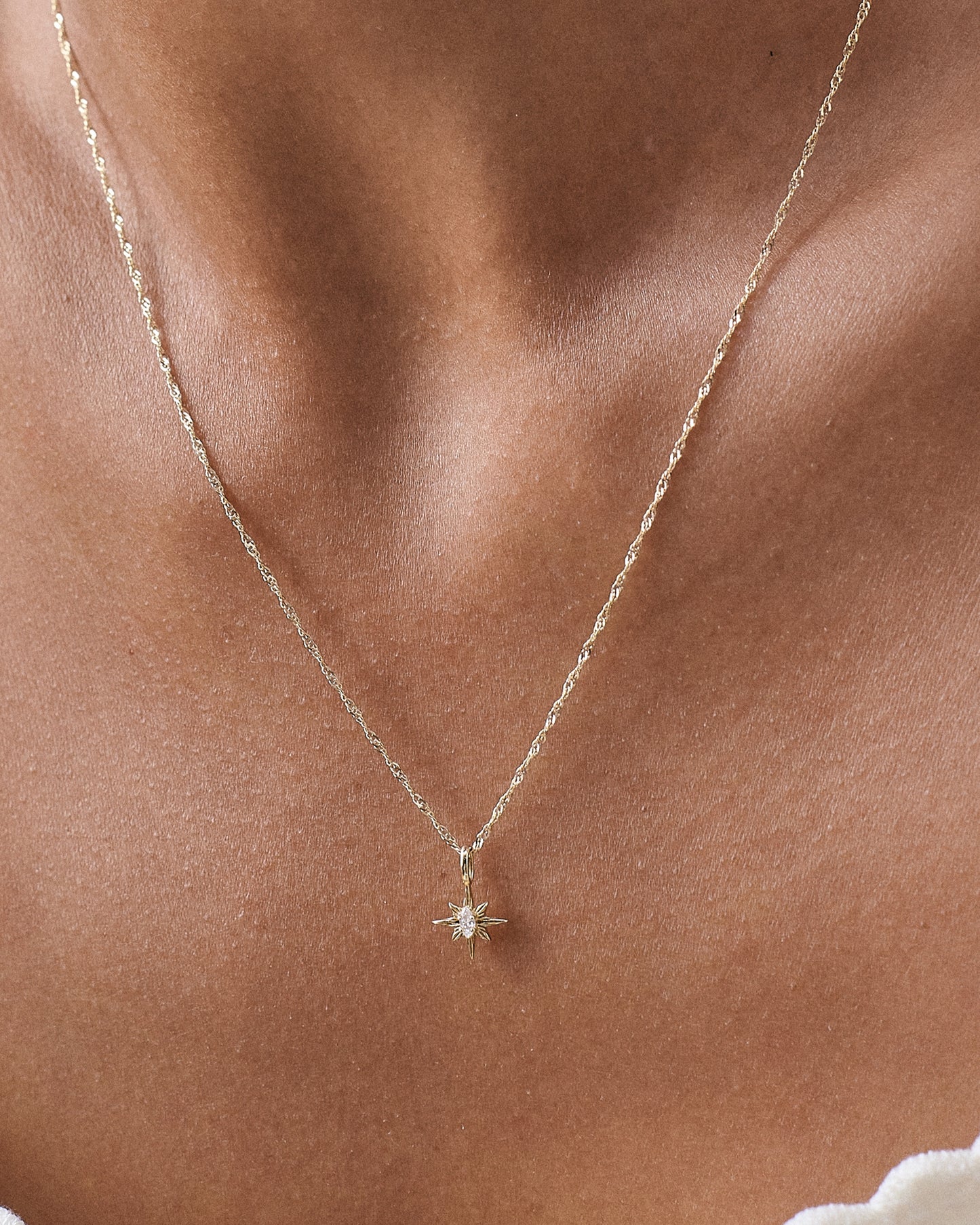North Star Diamond Pendant