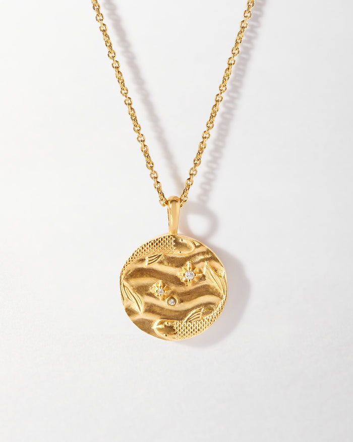 Pisces Zodiac Necklace
