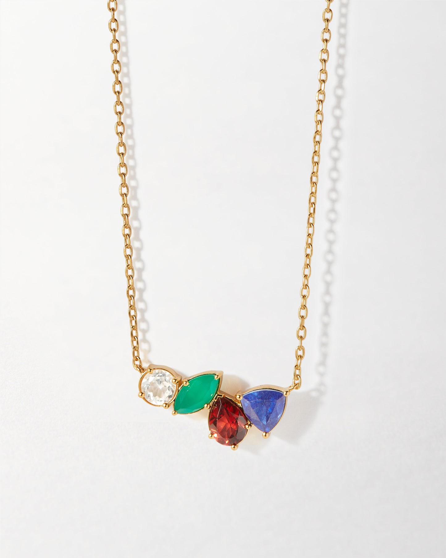 Quartet Customised Gemstone Necklace