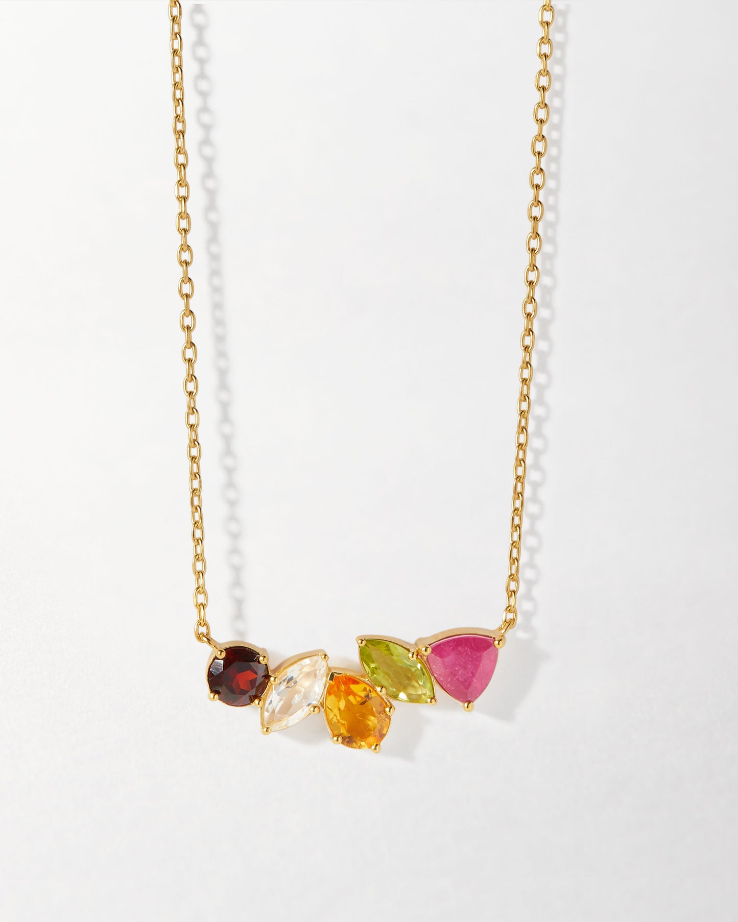 Quintet Customised Gemstone Necklace